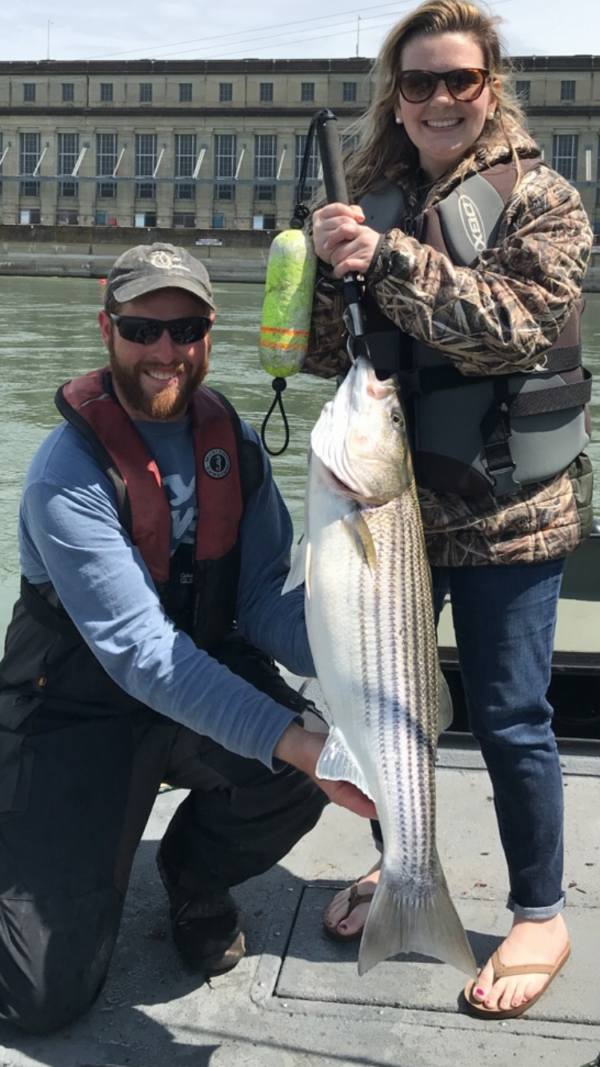 striped bass trip